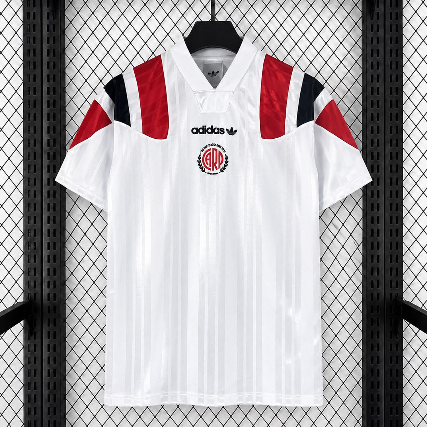 River Plate 26-27 EQT White Jersey - Fans Version - JerseysGala