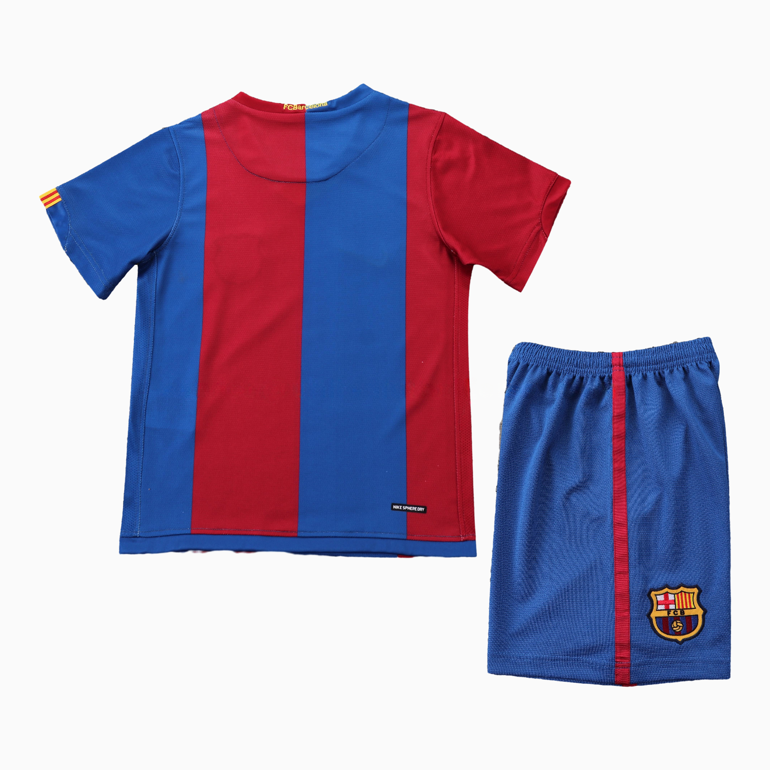 Retro Barcelona 2006-07 Home Kids Kit - JerseysGala