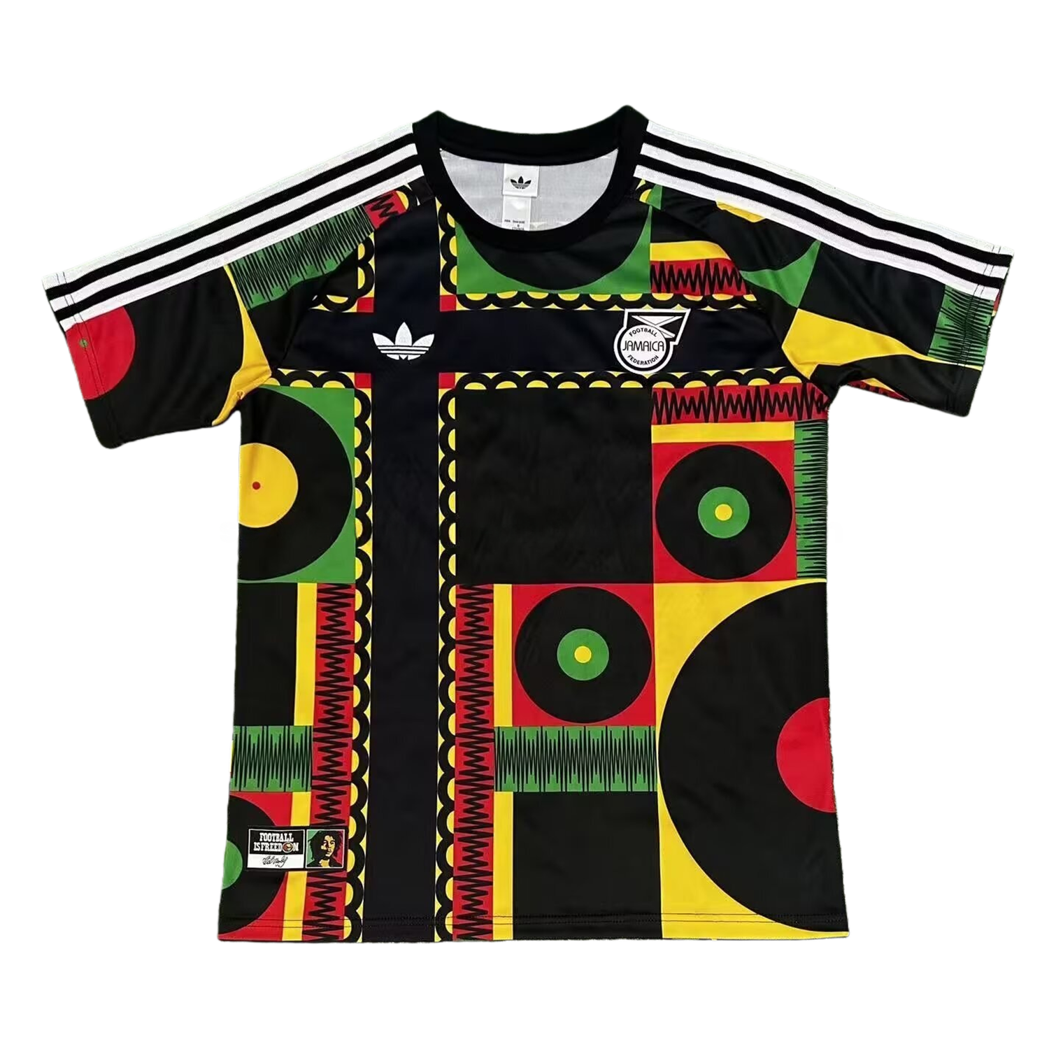 Jamaica 2026 Round Square Training Jersey - Fans Version - JerseysGala