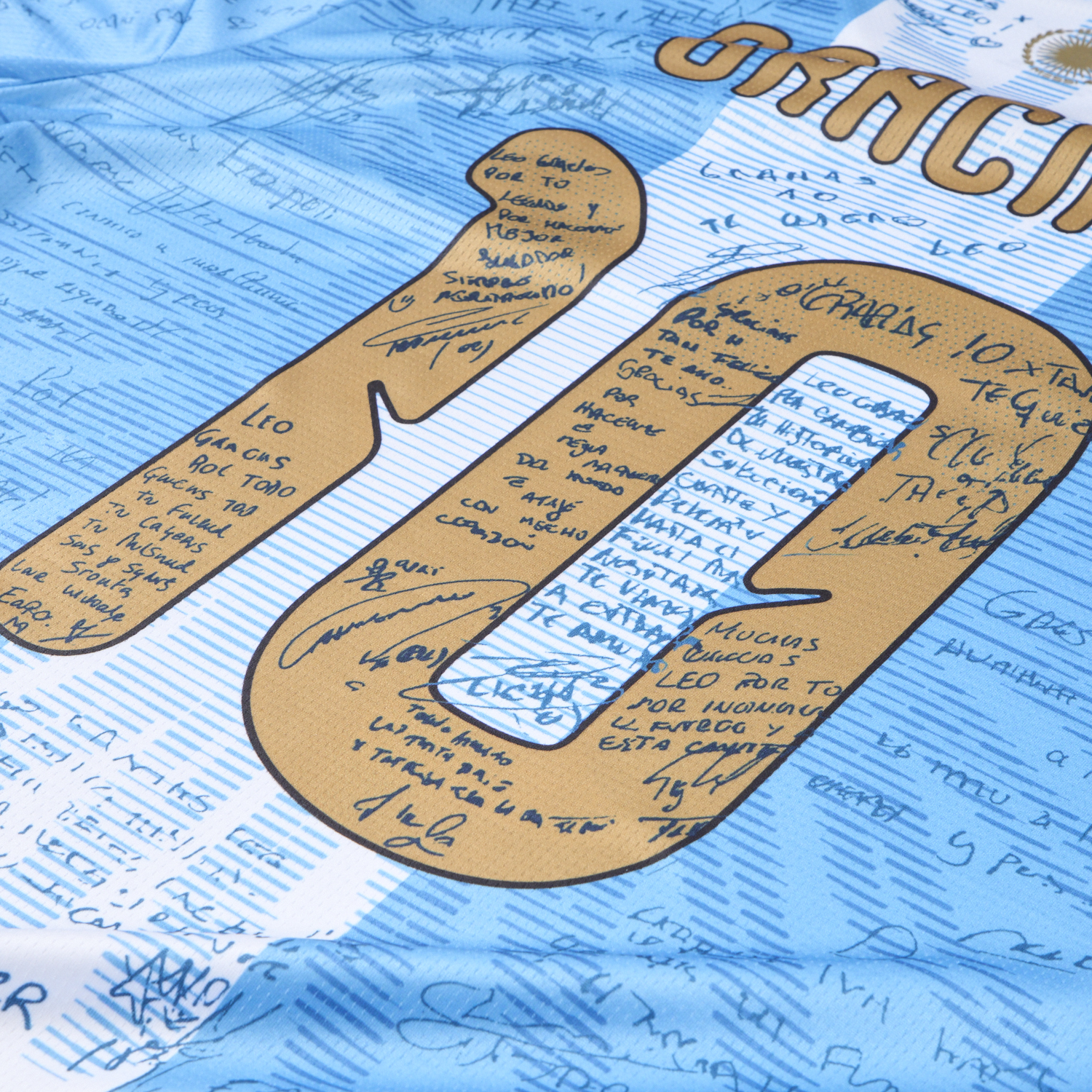 【Signed Version】Argentina 2026 Messi Anniversary Special Jersey - Fans Version - JerseysGala