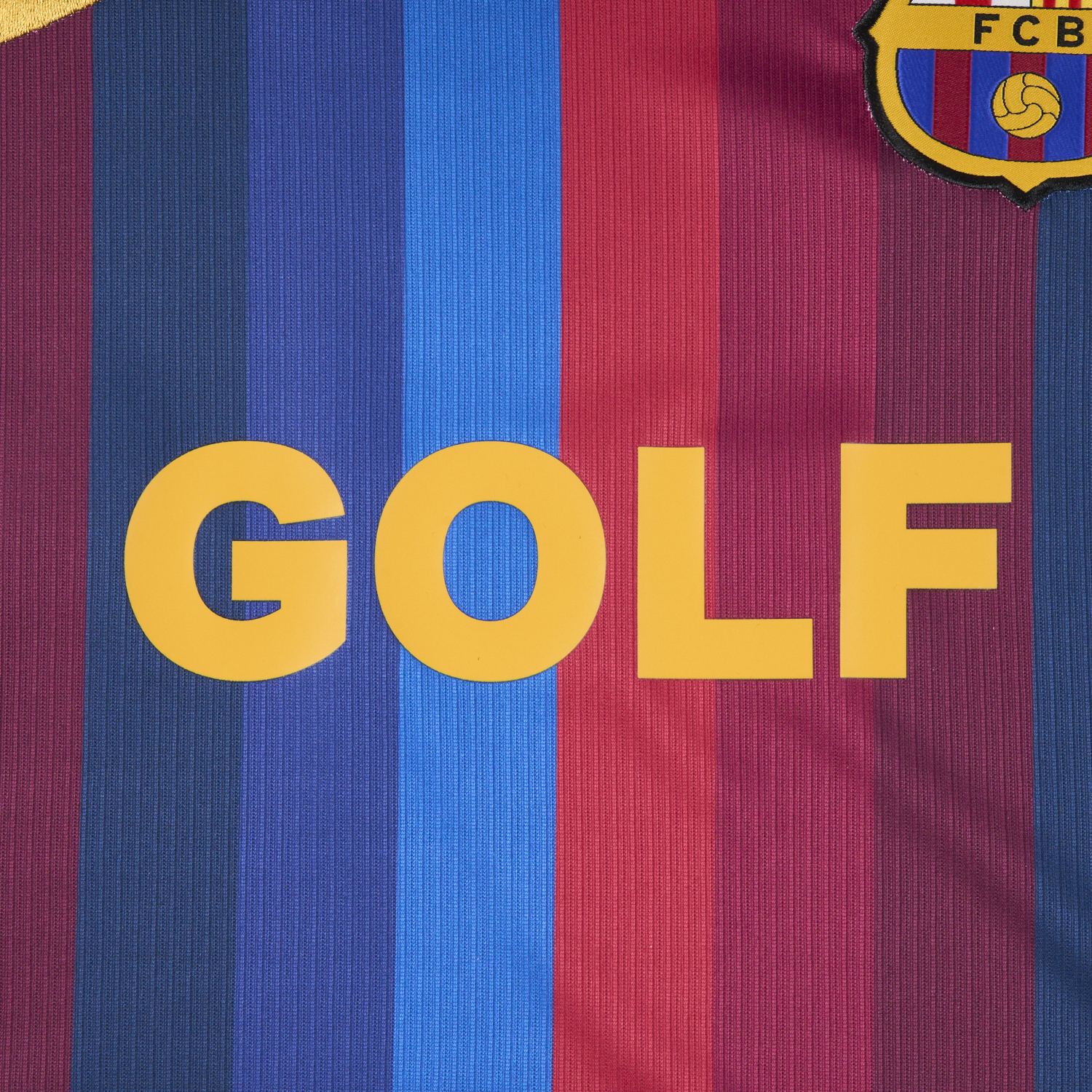 Barcelona 26-27 x Golf Wang El Clasico Blue Red Jersey - Fans Version - JerseysGala