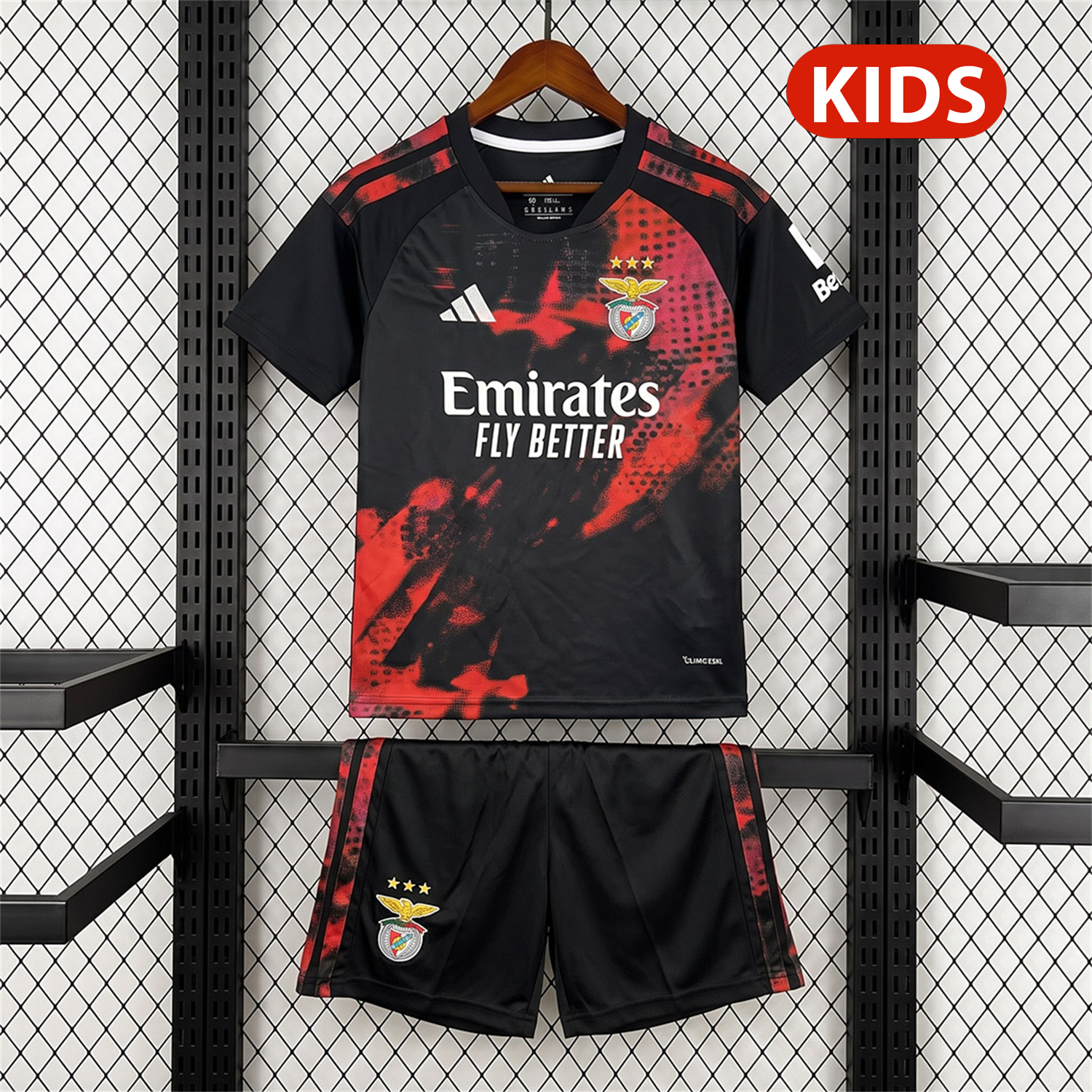 Benfica 26-27 Third Kids Kit - JerseysGala