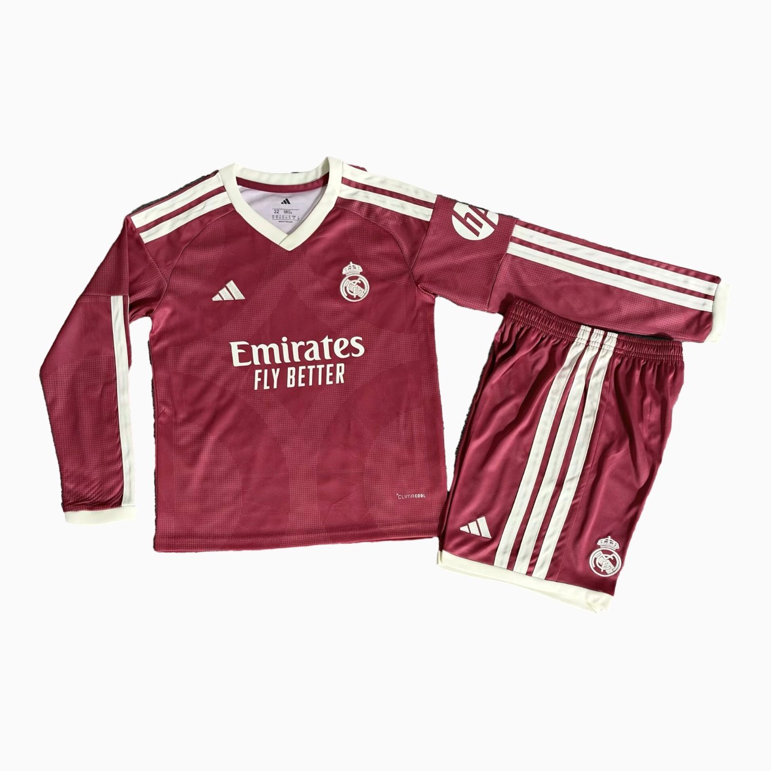 Real Madrid 26-27 Third Long Sleeves Kids Kit - JerseysGala