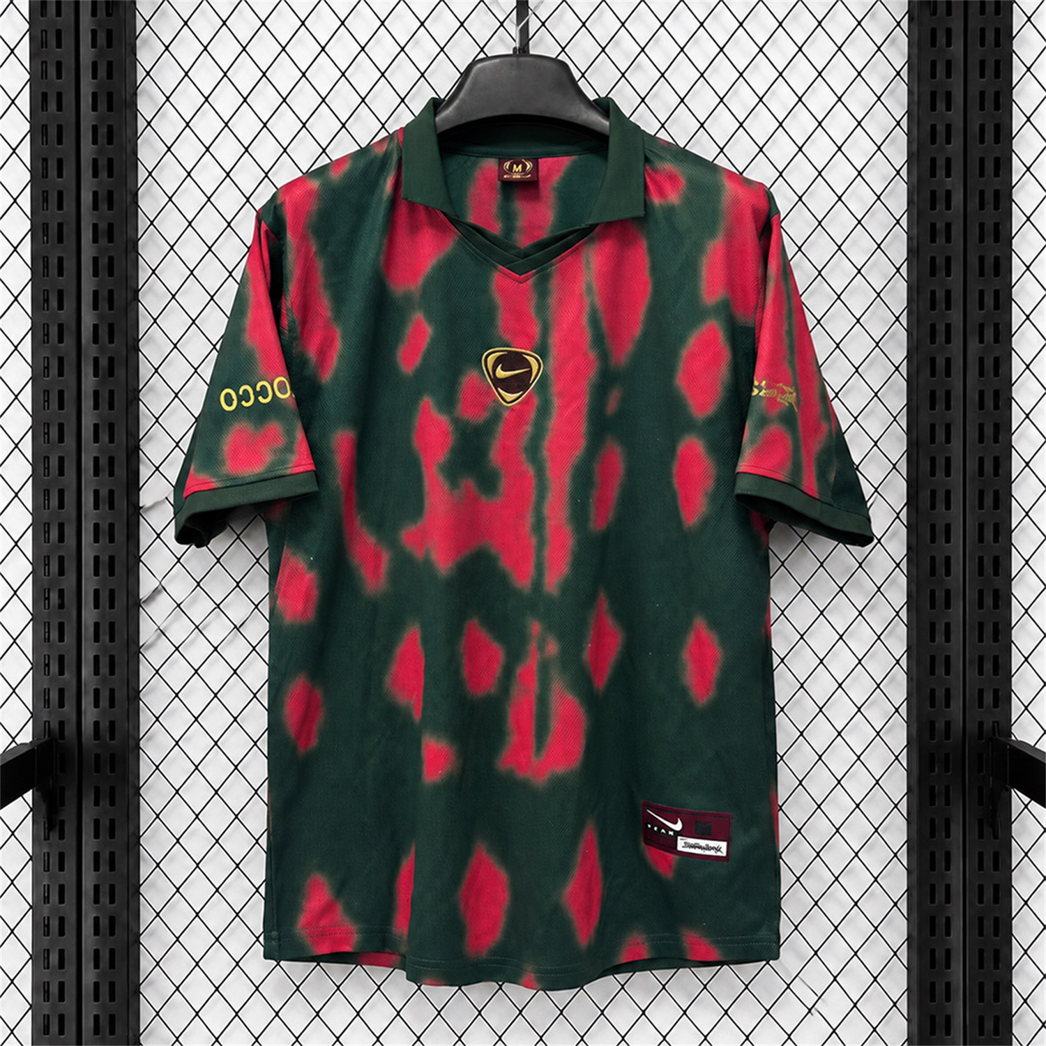 Morocco 2026 x Cactus Jack Total 90 Retro Style Jersey - Fans Version - JerseysGala