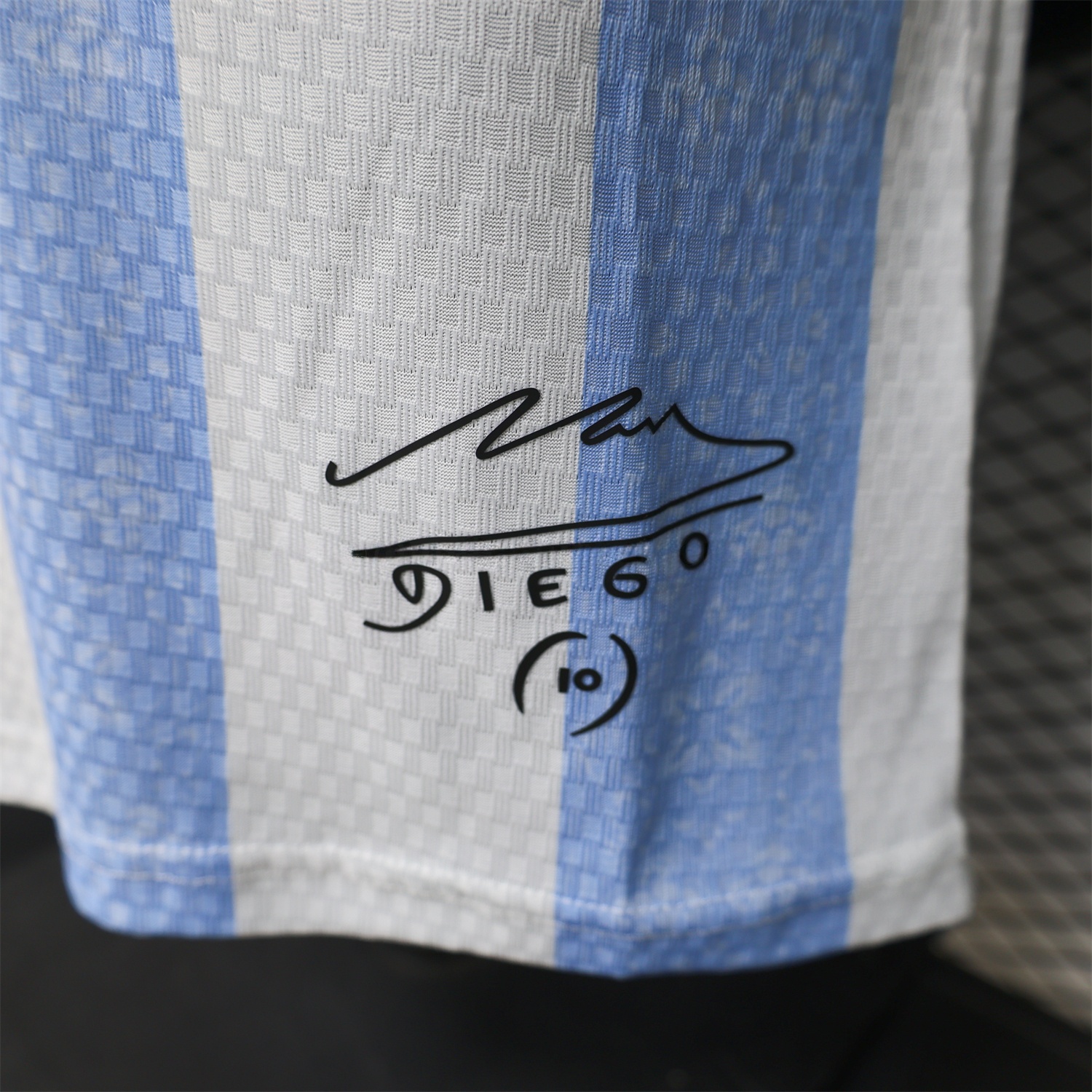 Argentina 2026 Blue And White Diego Memory Special Jersey - Player Version - JerseysGala