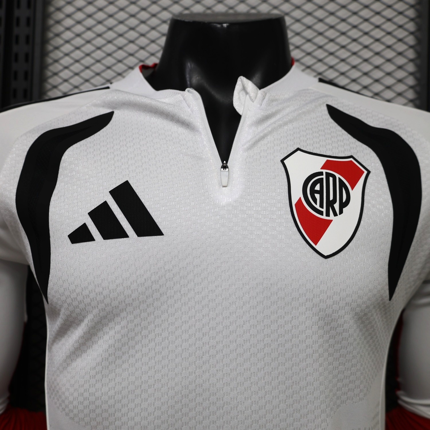 River Plate 26-27 White Red Long Sleeves Training Jersey - Player Version - JerseysGala