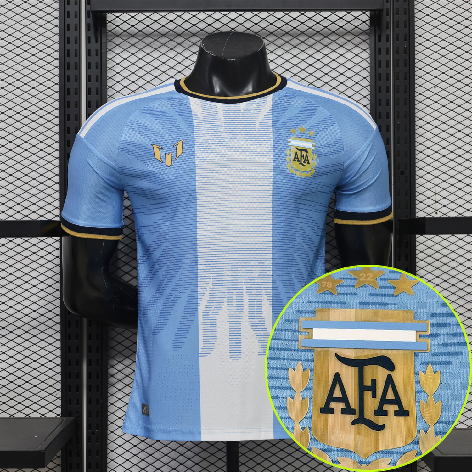 Argentina 2026 Messi Last Match Anniversary Special Jersey - Player Version - JerseysGala