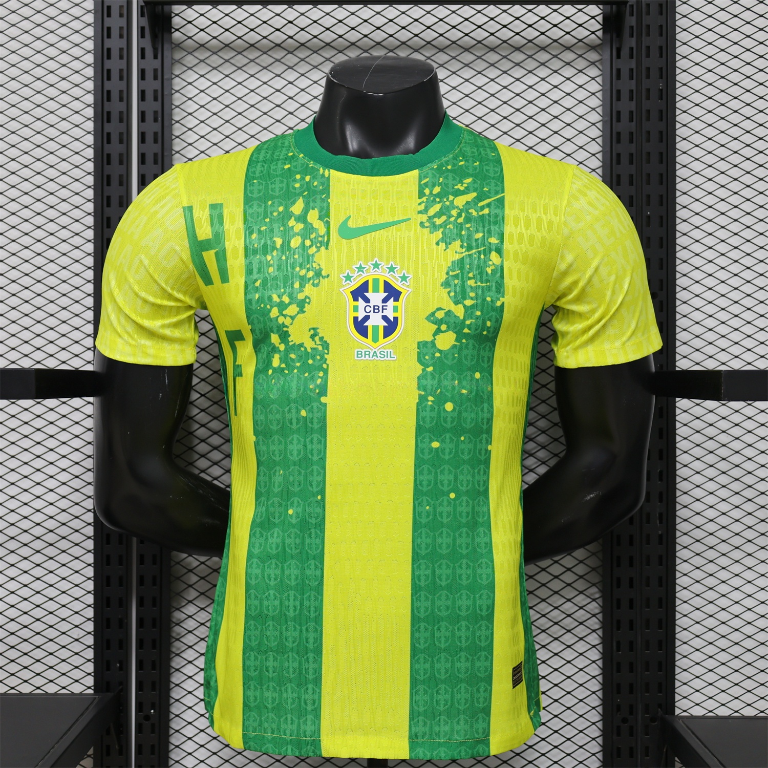 Brazil 2026 Yellow And Green Special Jersey - Player Version - JerseysGala