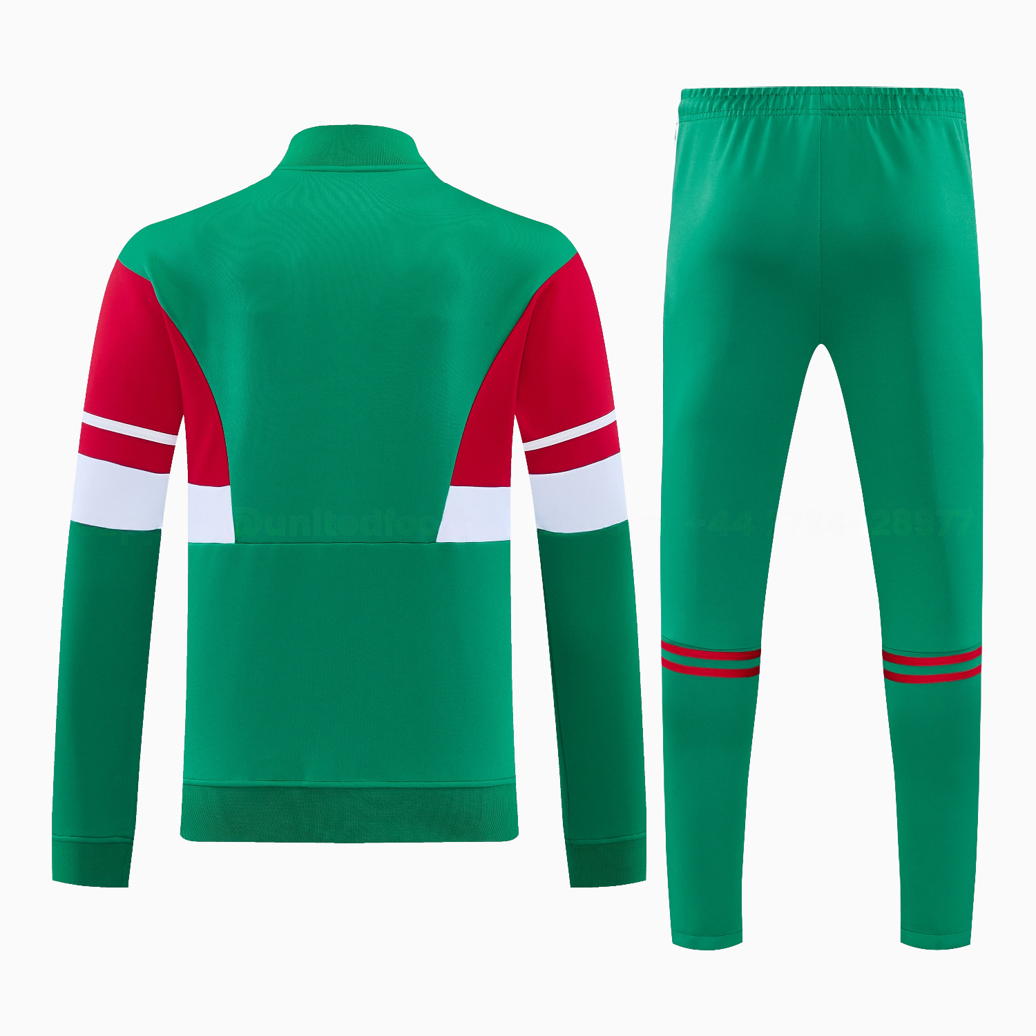 Mexico 2026 World Cup Jacket Training Tracksuit - Green Top & Green Pants - JerseysGala