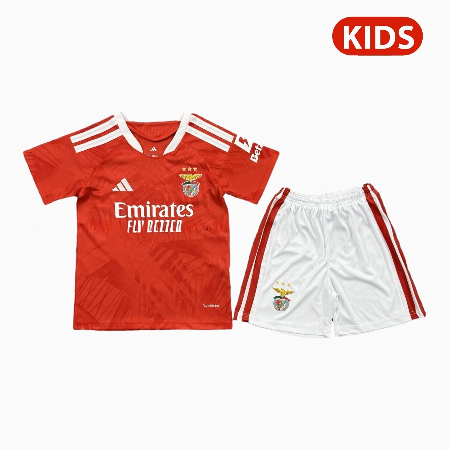 Benfica 26-27 Home Kids Kit - JerseysGala
