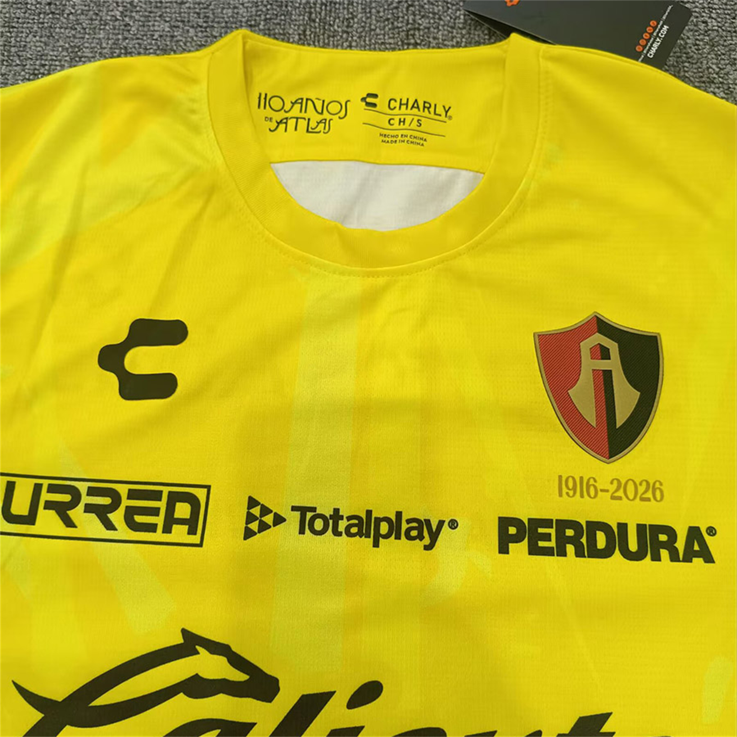 Atlas 26-27 Yellow Goalkeeper Jersey - Fans Version - JerseysGala