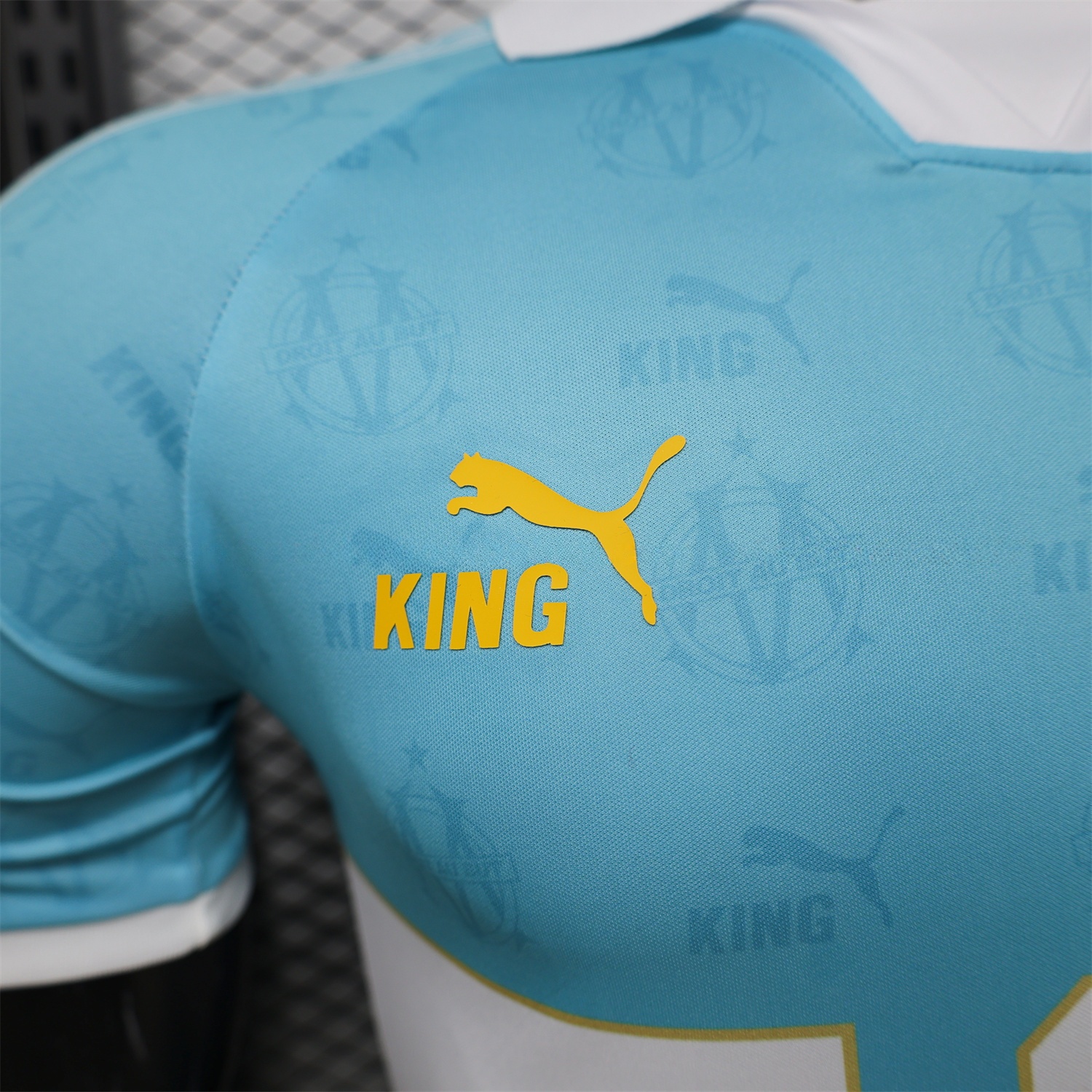 Marseille 25-26 Retro Style Blue Jersey -Player Version - JerseysGala