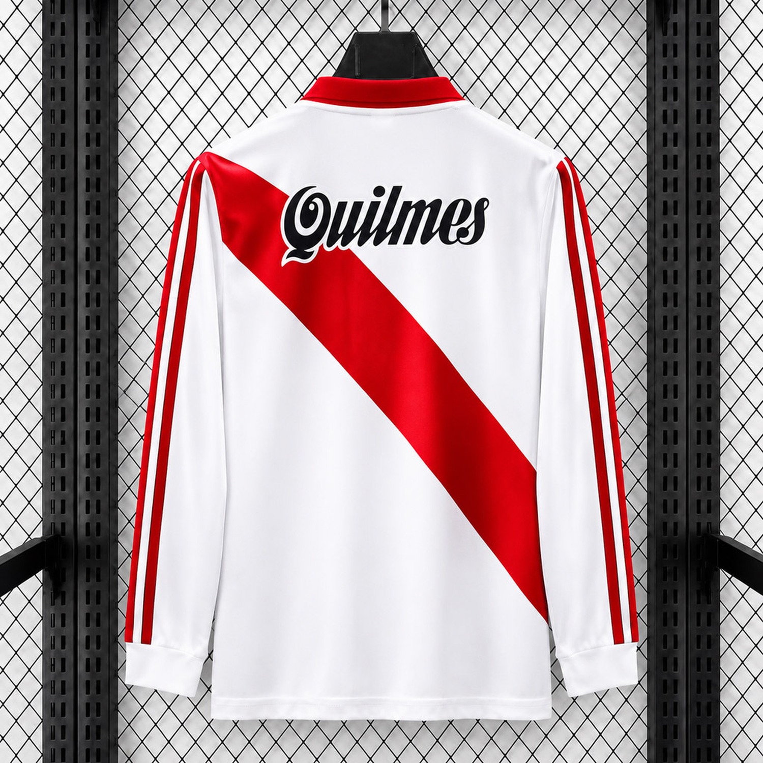 Retro River Plate 1998-00 Home Long Sleeves Jersey - JerseysGala