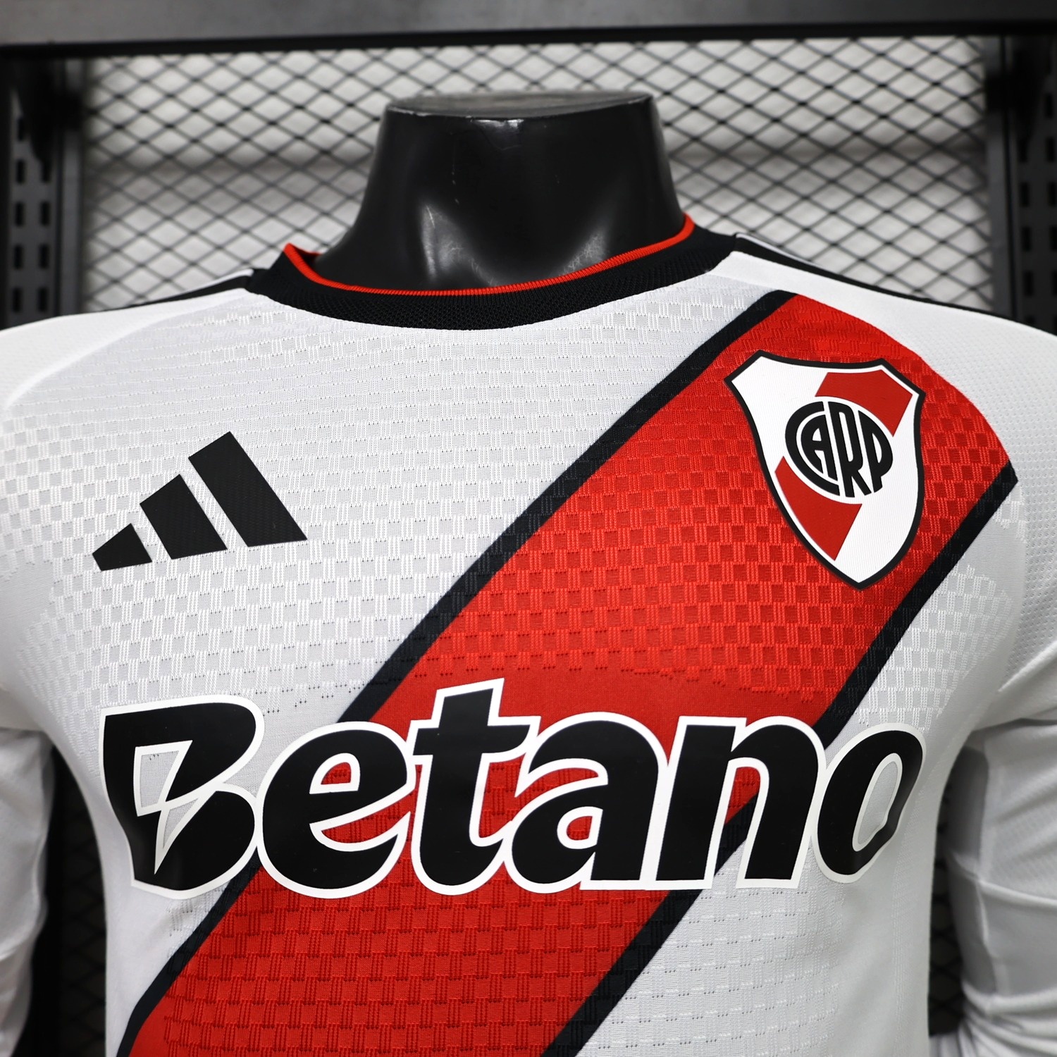 River Plate 26-27 Home Long Sleeves Jersey - Player Version - JerseysGala