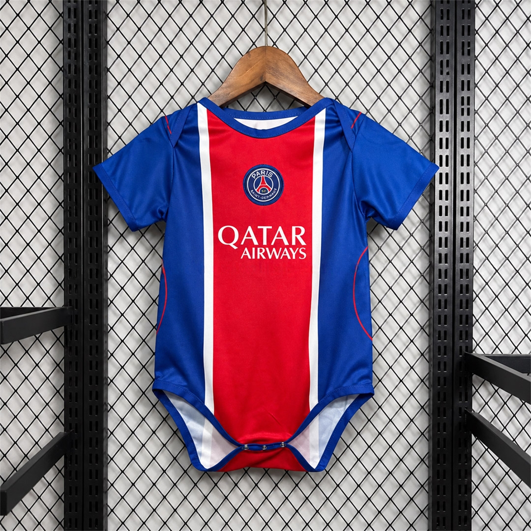 Paris Saint-Germain PSG 26-27 Home Baby Crawling Suit - JerseysGala