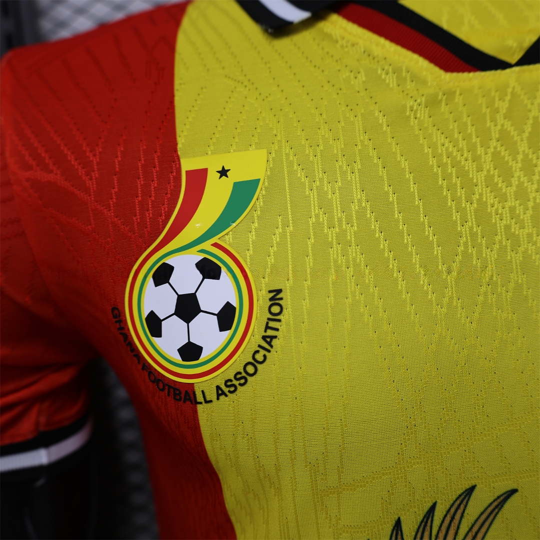 Ghana 2026 Ghana Coat Of Arms Special Jersey - Player Version - JerseysGala