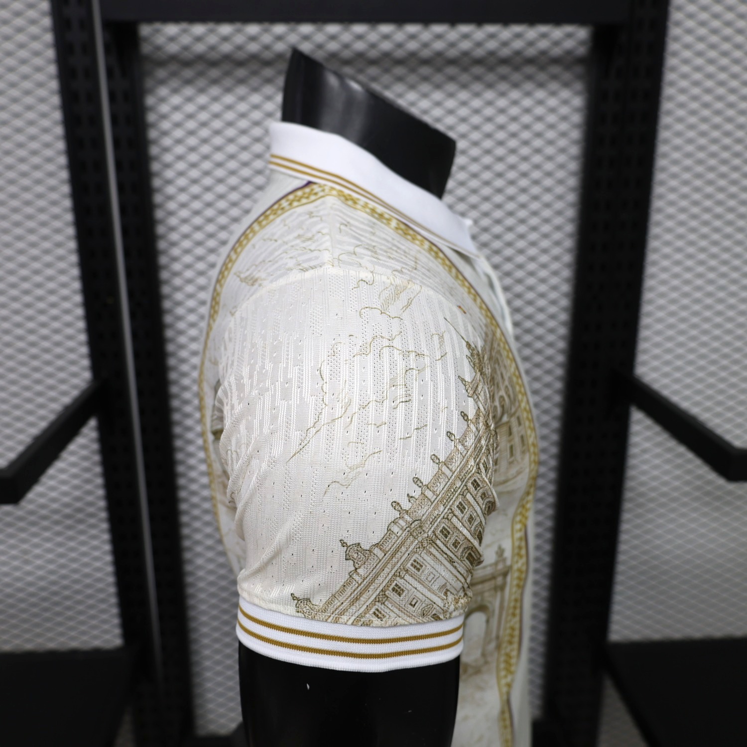 Real Madrid 26-27 White Gold Special Jersey - Player Version - JerseysGala