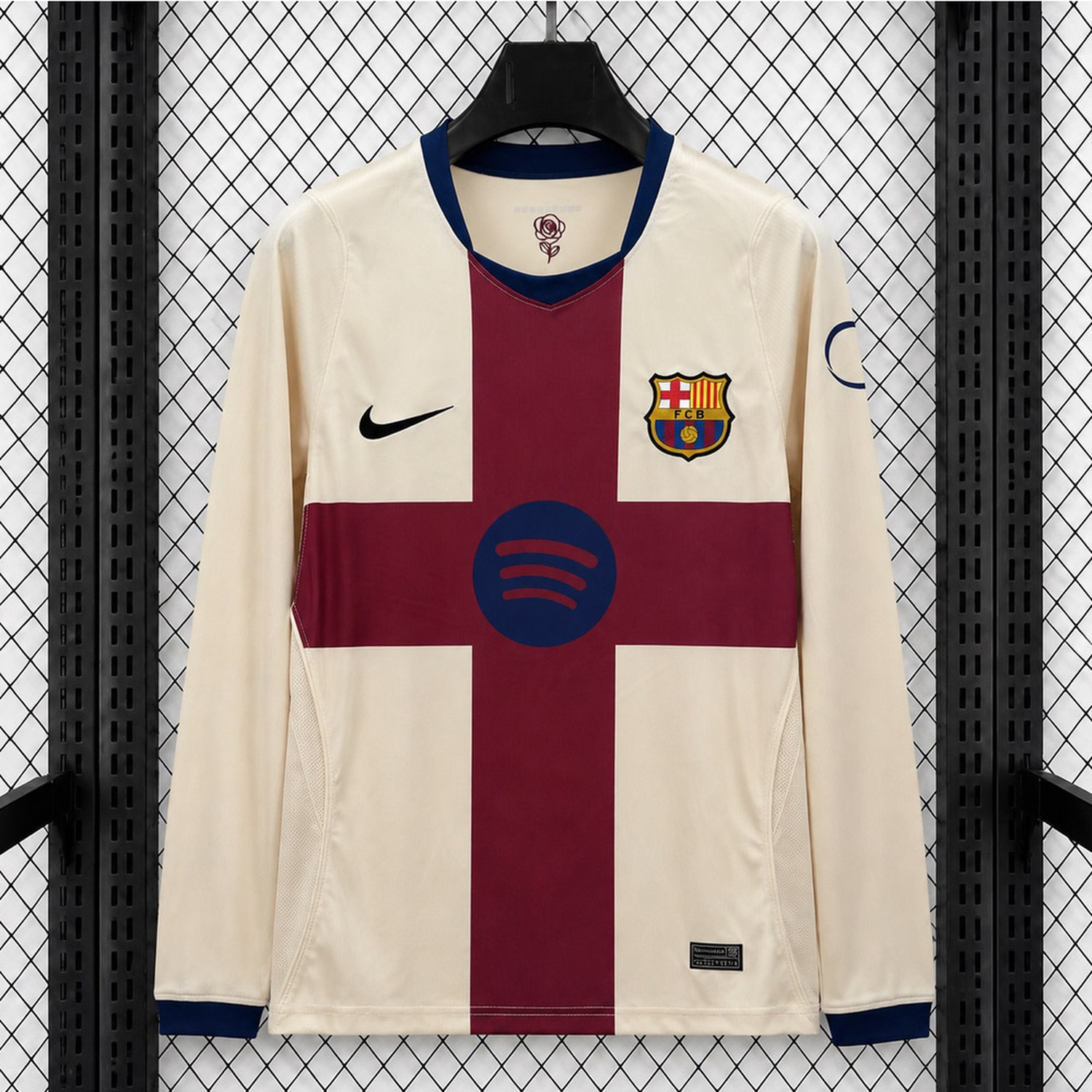 Barcelona 26-27 Fourth Long Sleeves Jersey - Fans Version - JerseysGala