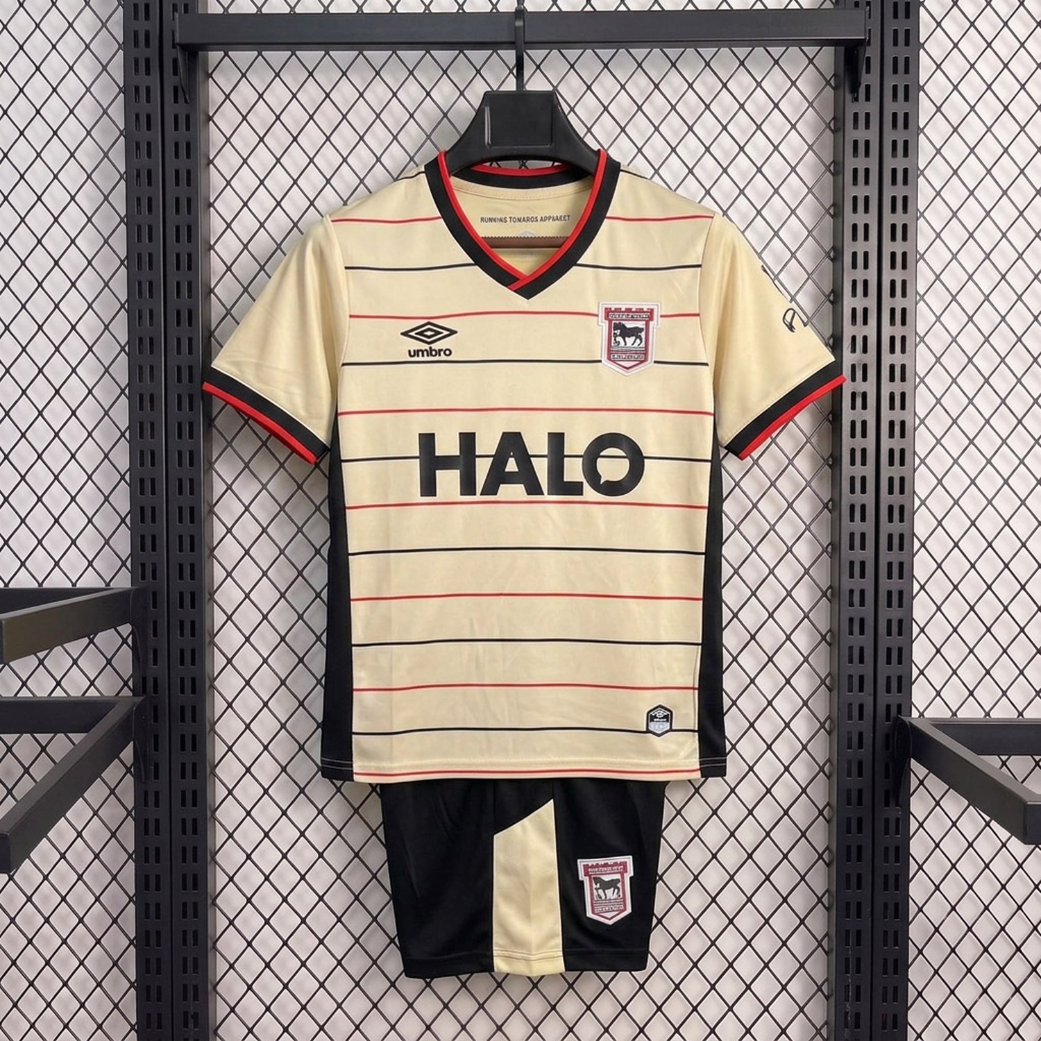Ipswich Town 26-27 Away Cream Kids Kit - JerseysGala