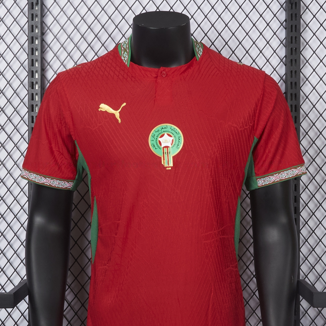 Morocco 2026 Home Jersey - Player Version - JerseysGala