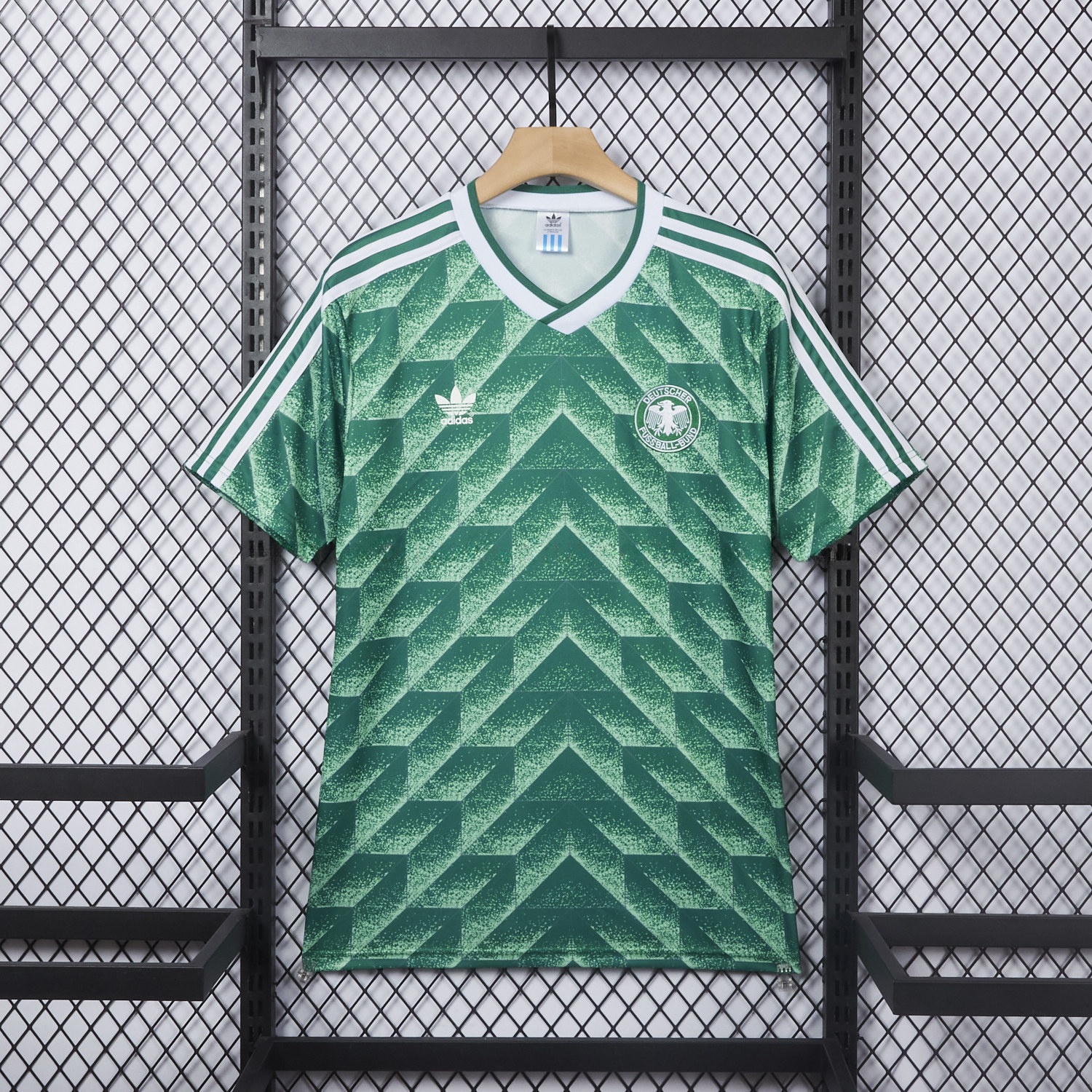 Retro Germany 1990 Away Green Jersey - JerseysGala