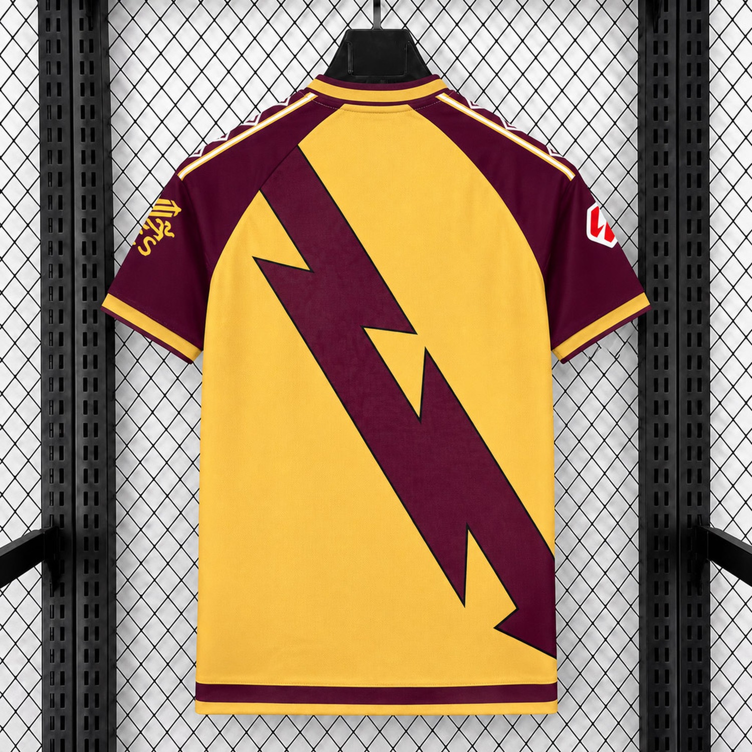 Rayo Vallecano 26-27 Third Yellow And Red Jersey - Fans Version - JerseysGala