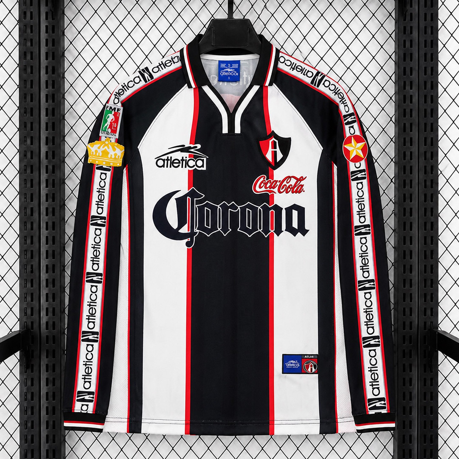 Retro Atlas 1999-00 Third Long Sleeves Jersey - JerseysGala