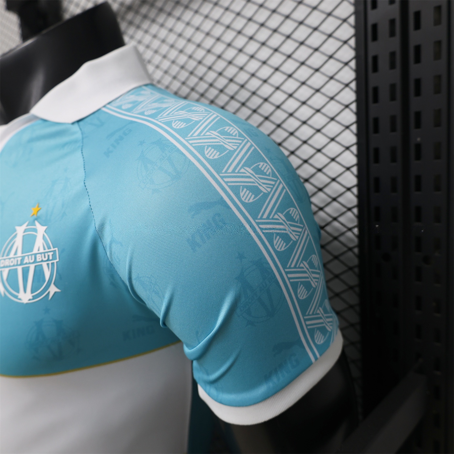 Marseille 25-26 Retro Style Blue Jersey -Player Version - JerseysGala
