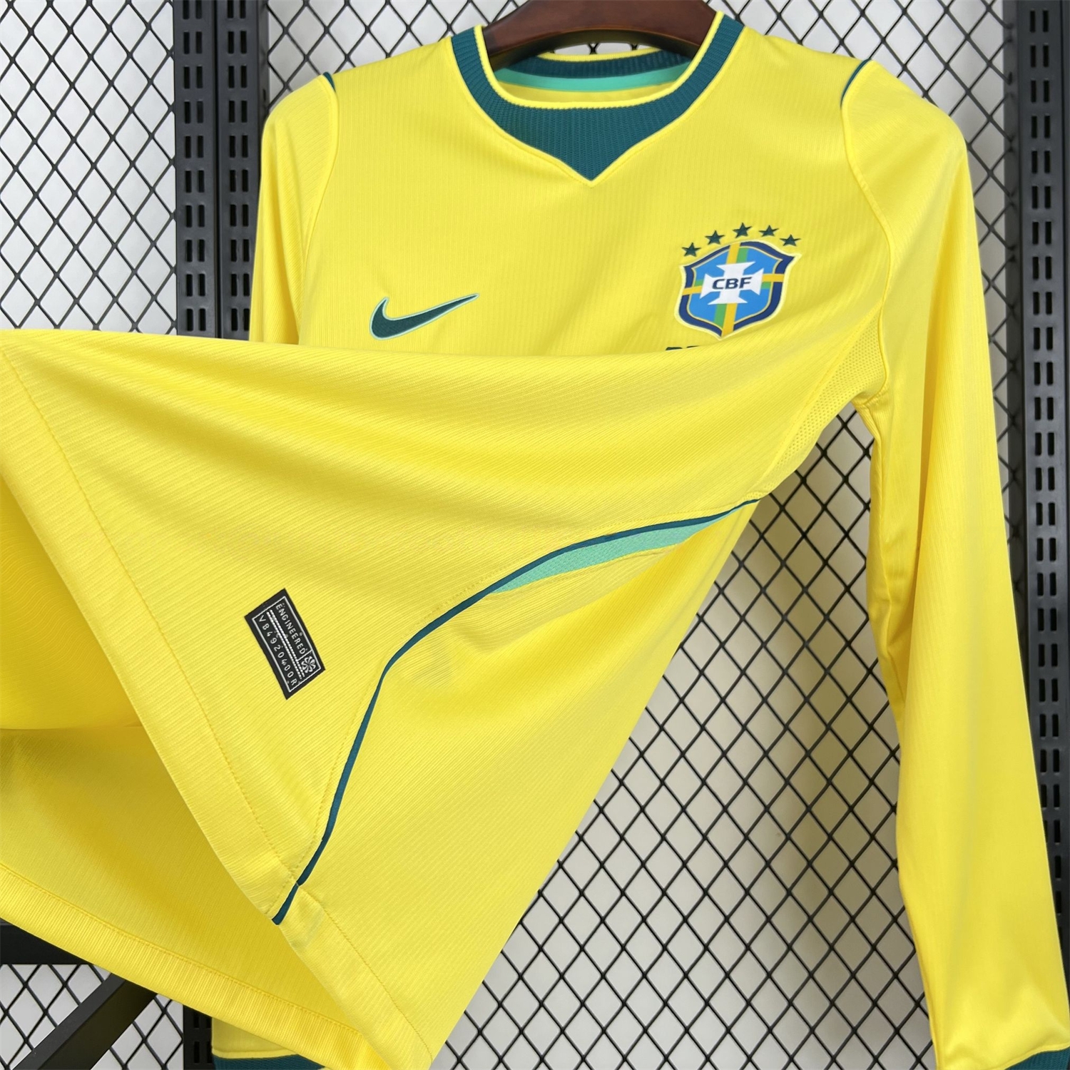 Brazil 2026 Home Long Sleeve Jersey - Fans Version - JerseysGala