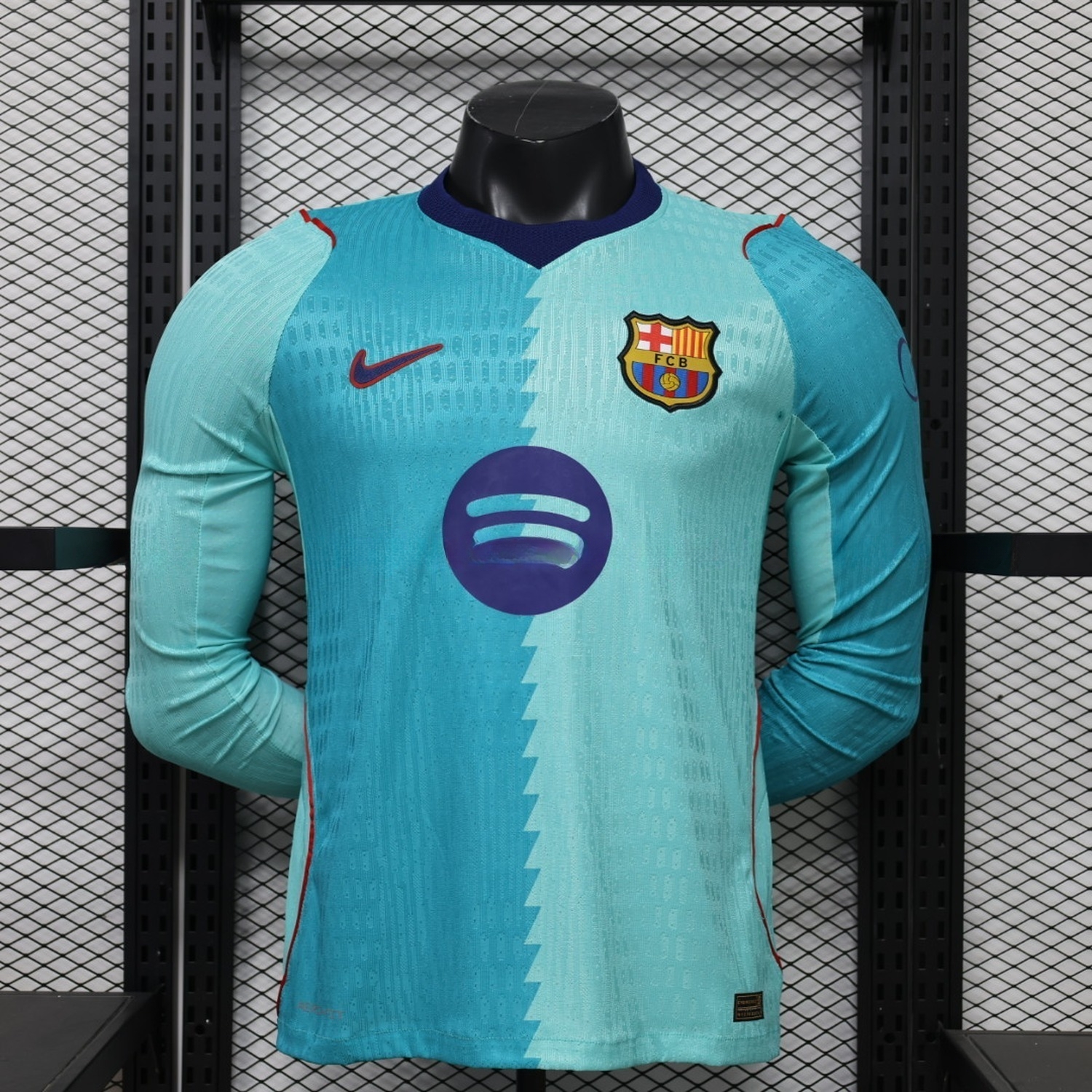 Barcelona 26-27 Third Long Sleeves Jersey - Player Version - JerseysGala
