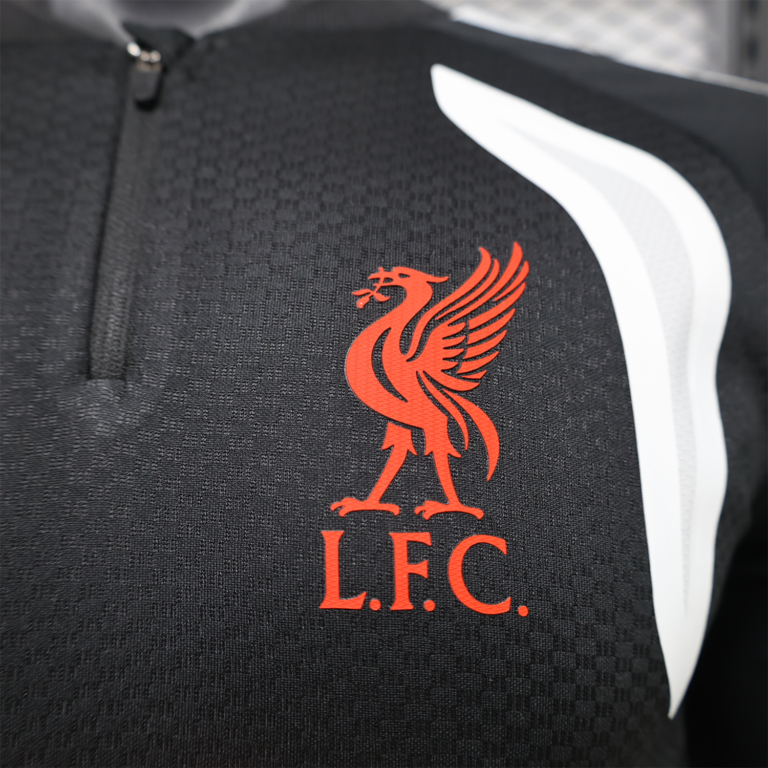 Liver.pool 26-27 Black White Long Sleeves Training Jersey - Player Version - JerseysGala
