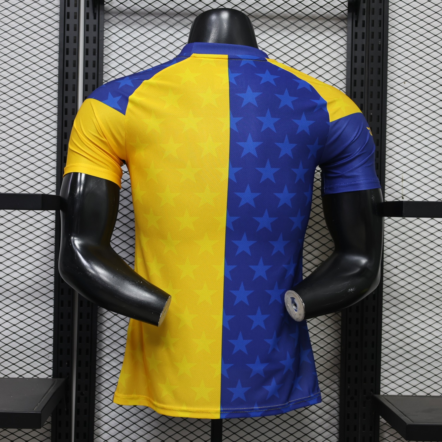 Boca Juniors 26-27 Yellow Blue Stars Special Jersey - Player Version - JerseysGala