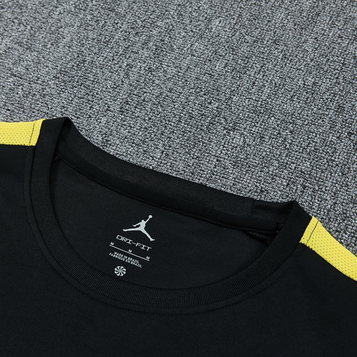 Brazil 2026 Short-Sleeve Training Set - Black Top & Black Shorts - JerseysGala