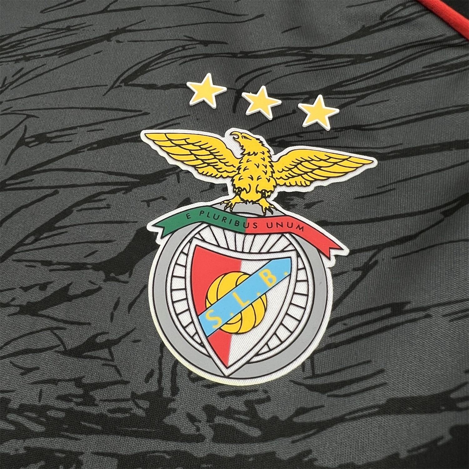 Benfica 25-26 Grey Eagle Black Special Jersey - Fans Version - JerseysGala