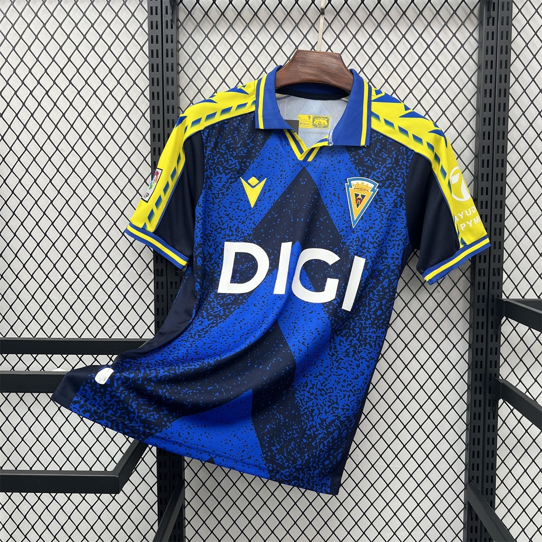 Cádiz Cadiz 25-26 Retro Style Jersey - Fans Version - JerseysGala
