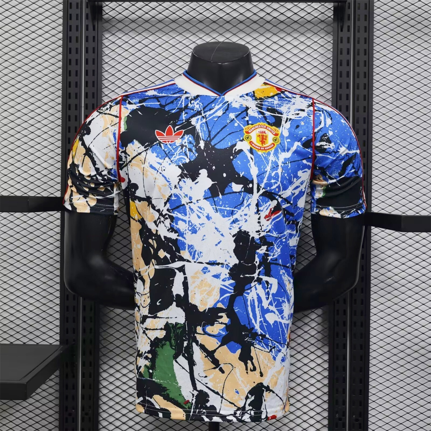 Manchester United 25-26 Stone Roses Special Jersey - Player Version - JerseysGala