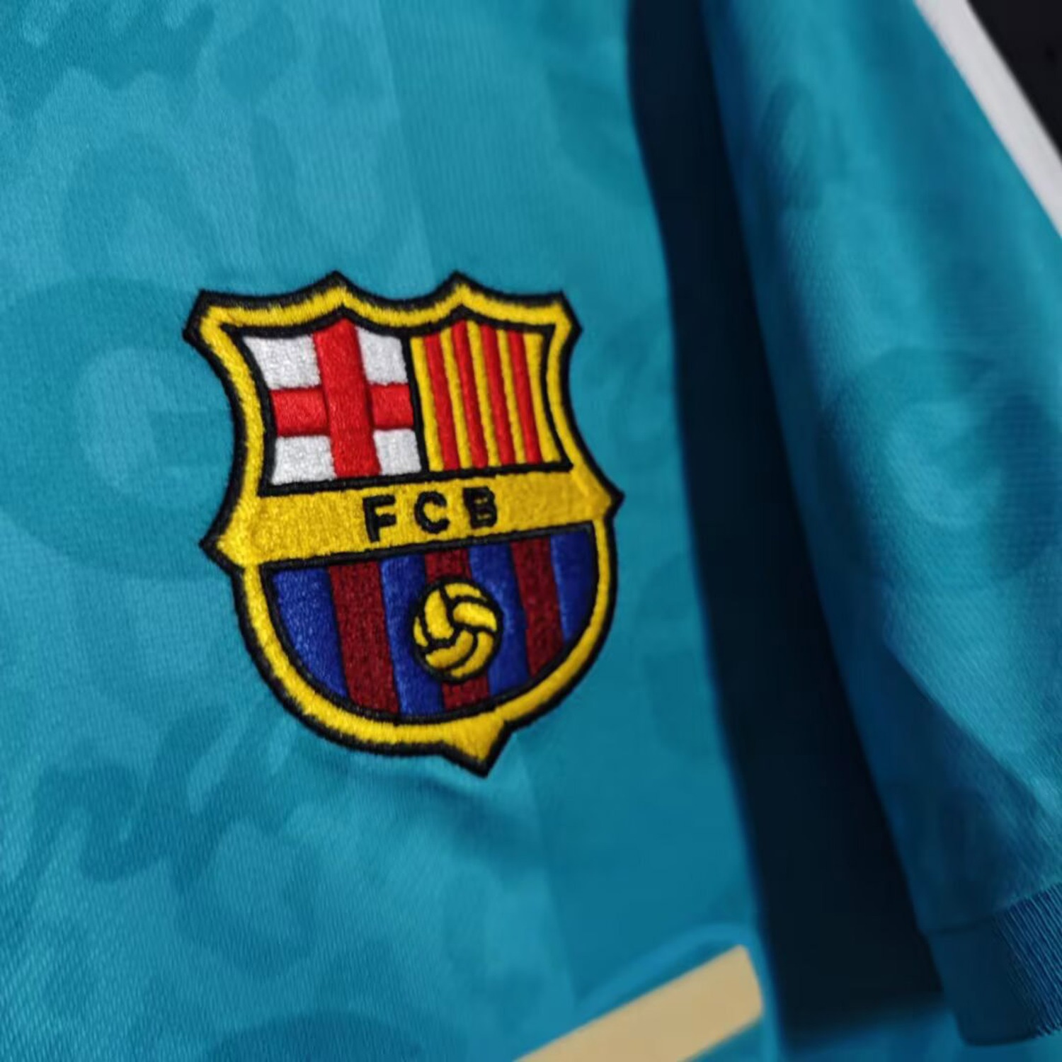 Barcelona 26-27 x Golf Wang Light Blue Jersey - Fans Version - JerseysGala