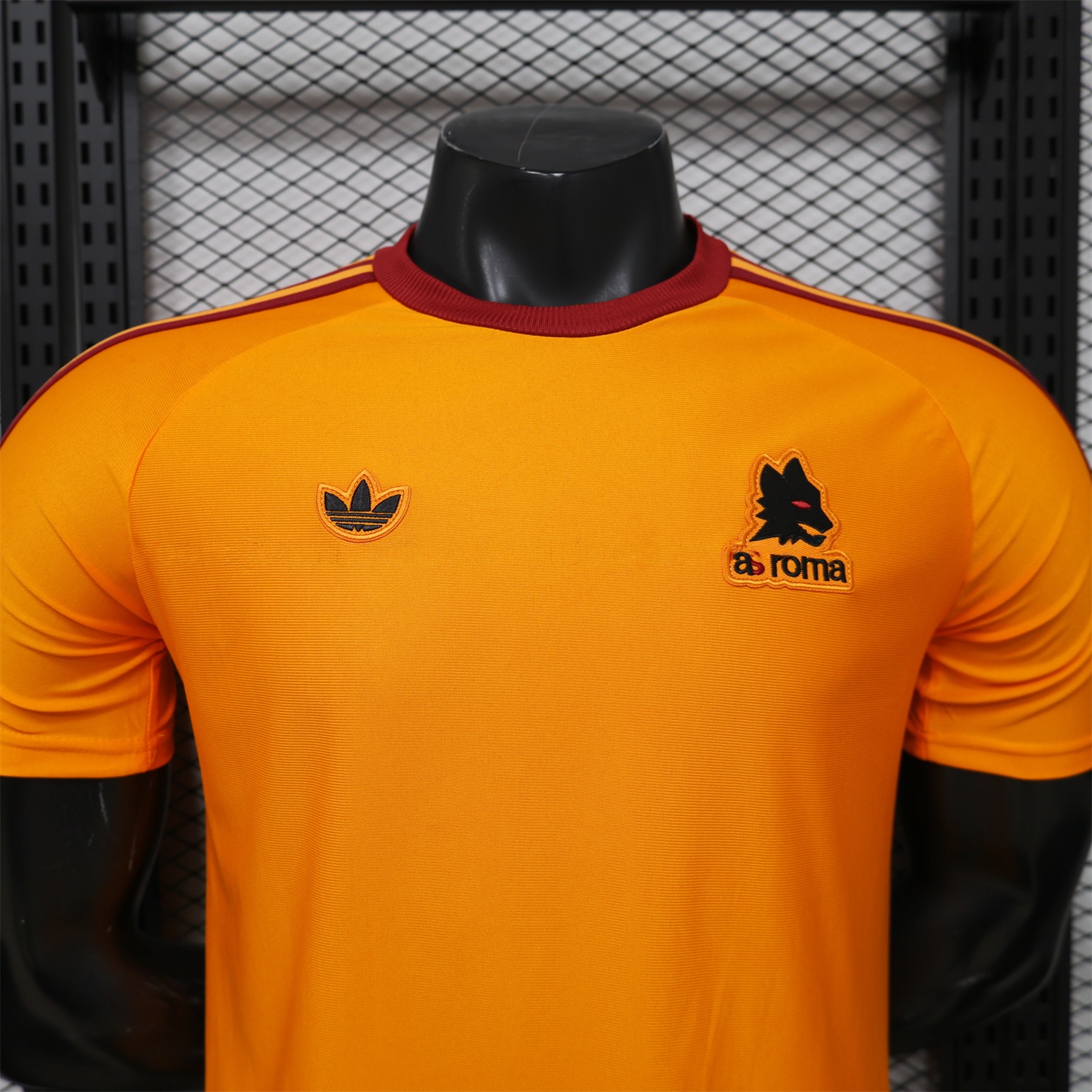 AS Roma 25-26 Retro Casual Style Orange Special Jersey - Player Version - JerseysGala