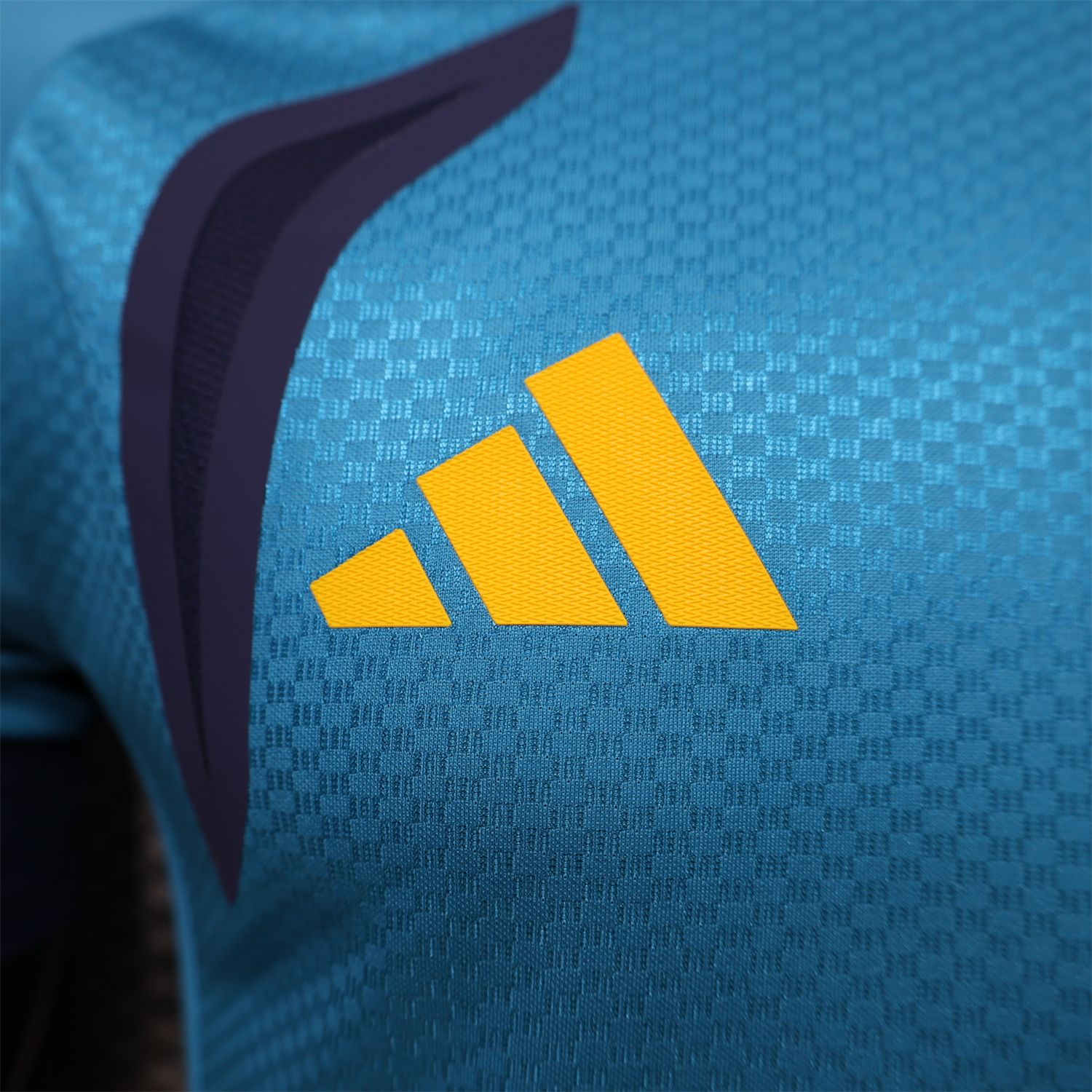 Spain 2026 Light Blue Black Training Jersey - Player Version - JerseysGala