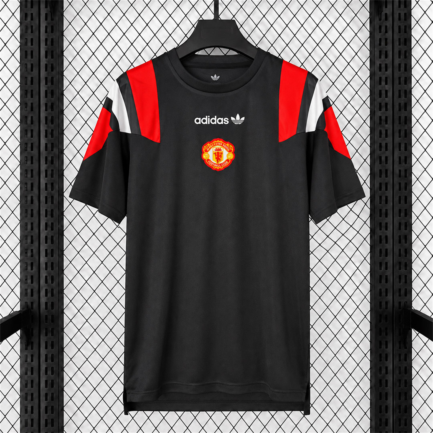 Manchester United 26-27 EQT Cotton Black Special Jersey - Fans Version - JerseysGala