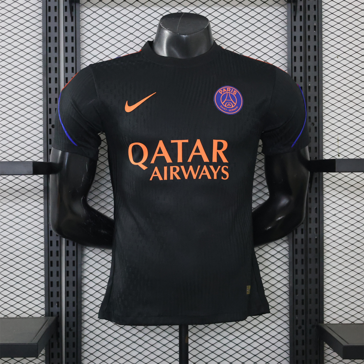 Paris Saint-Germain PSG 26-27 Black Training Jersey - Player Version - JerseysGala