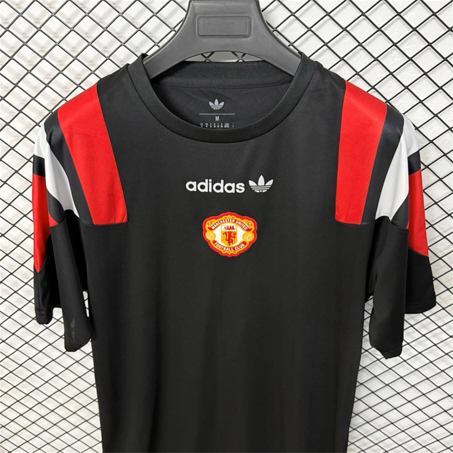 Manchester United 26-27 EQT Cotton Black Special Jersey - Fans Version - JerseysGala