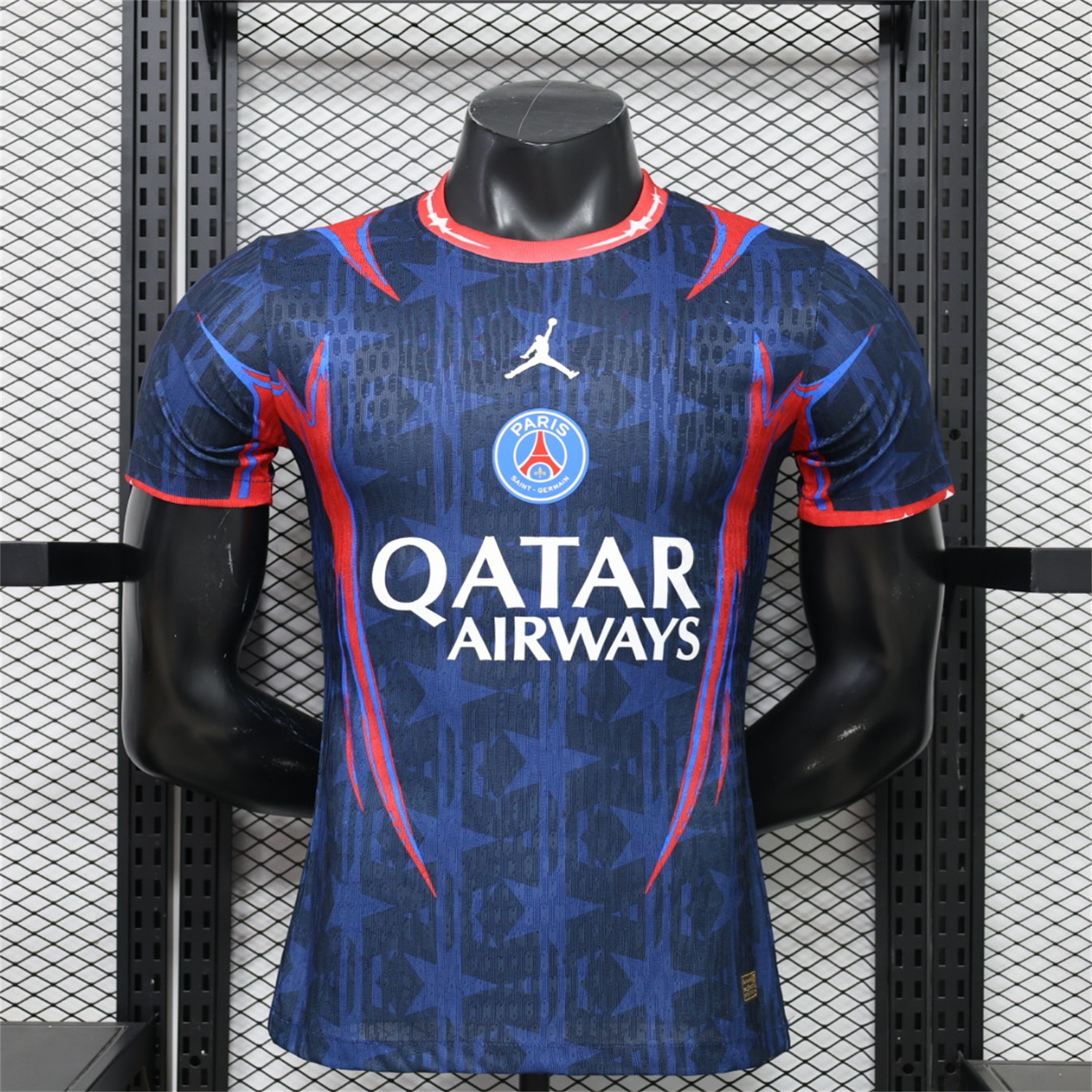 Paris Saint-Germain PSG 26-27 Blue Star Pattern Special Jersey - Player Version - JerseysGala