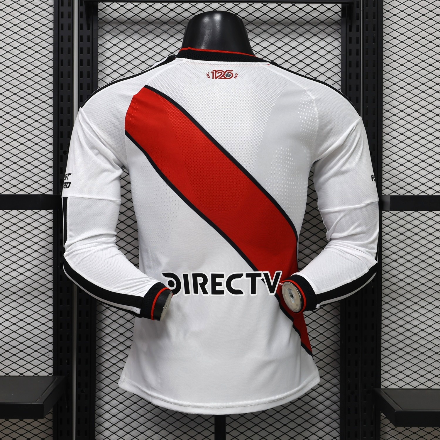 River Plate 26-27 Home Long Sleeves Jersey - Player Version - JerseysGala