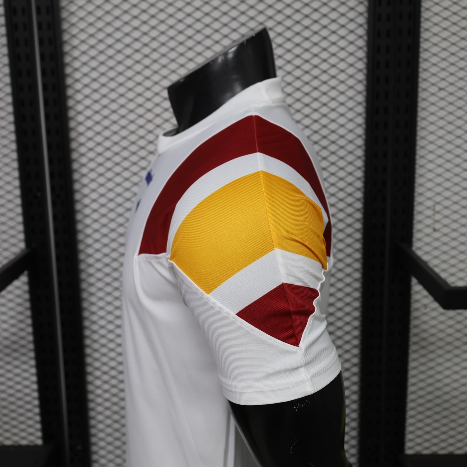 AS Roma 26-27 White Yellow Retro Style Casual Jersey - Player Version - JerseysGala