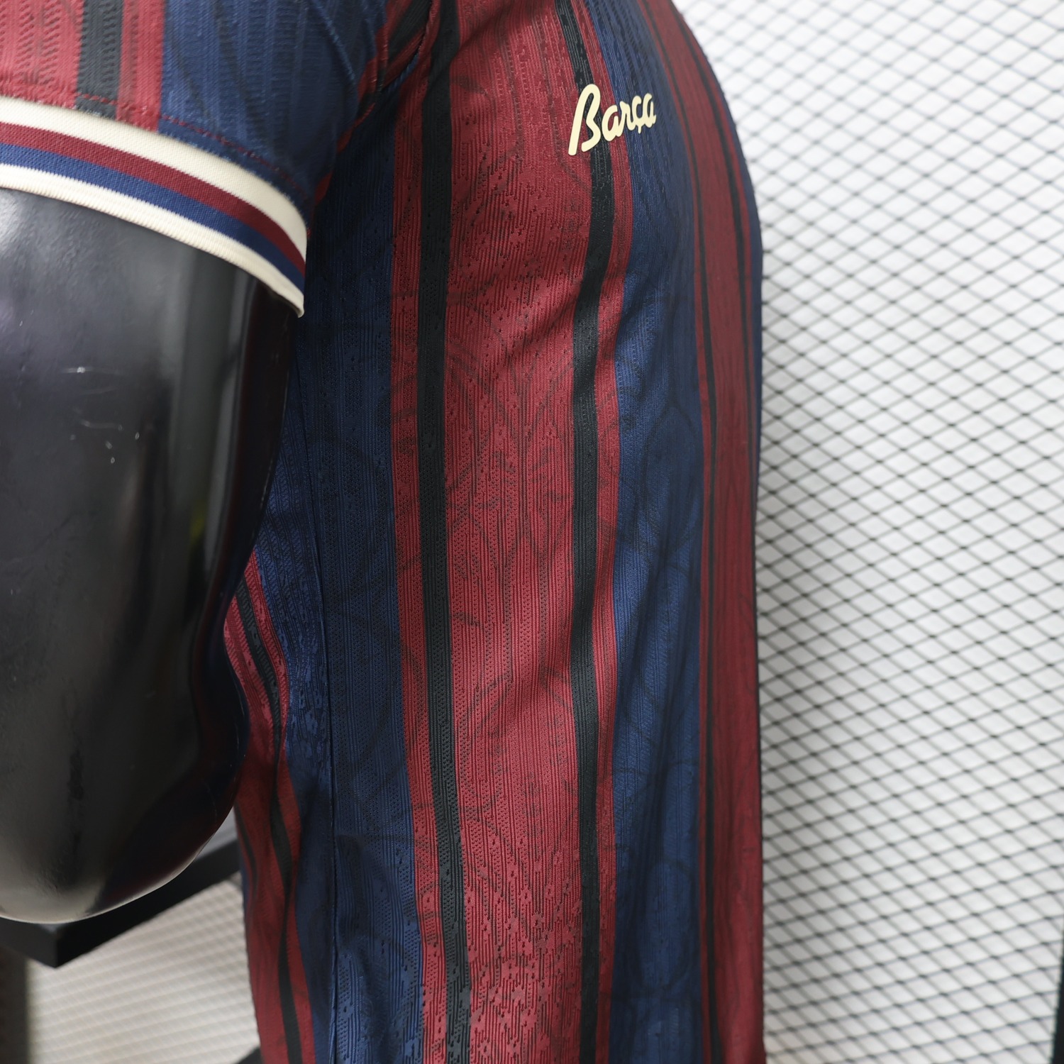 Barcelona 26-27 125 Years Anniversary Navy Burgundy Special Jersey - Player Version - JerseysGala