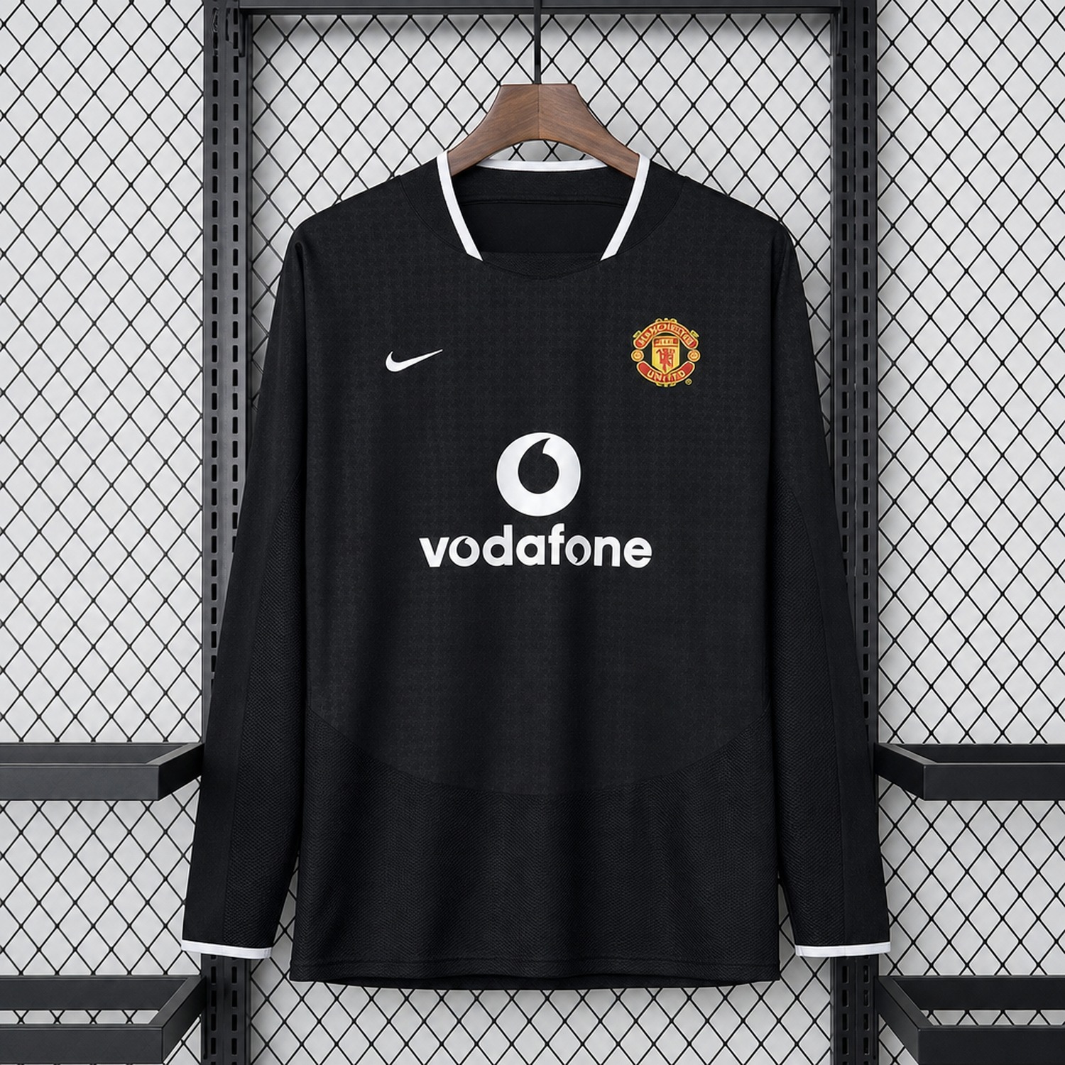Retro Manchester United 2003-04 Away Long Sleeves Jersey - JerseysGala
