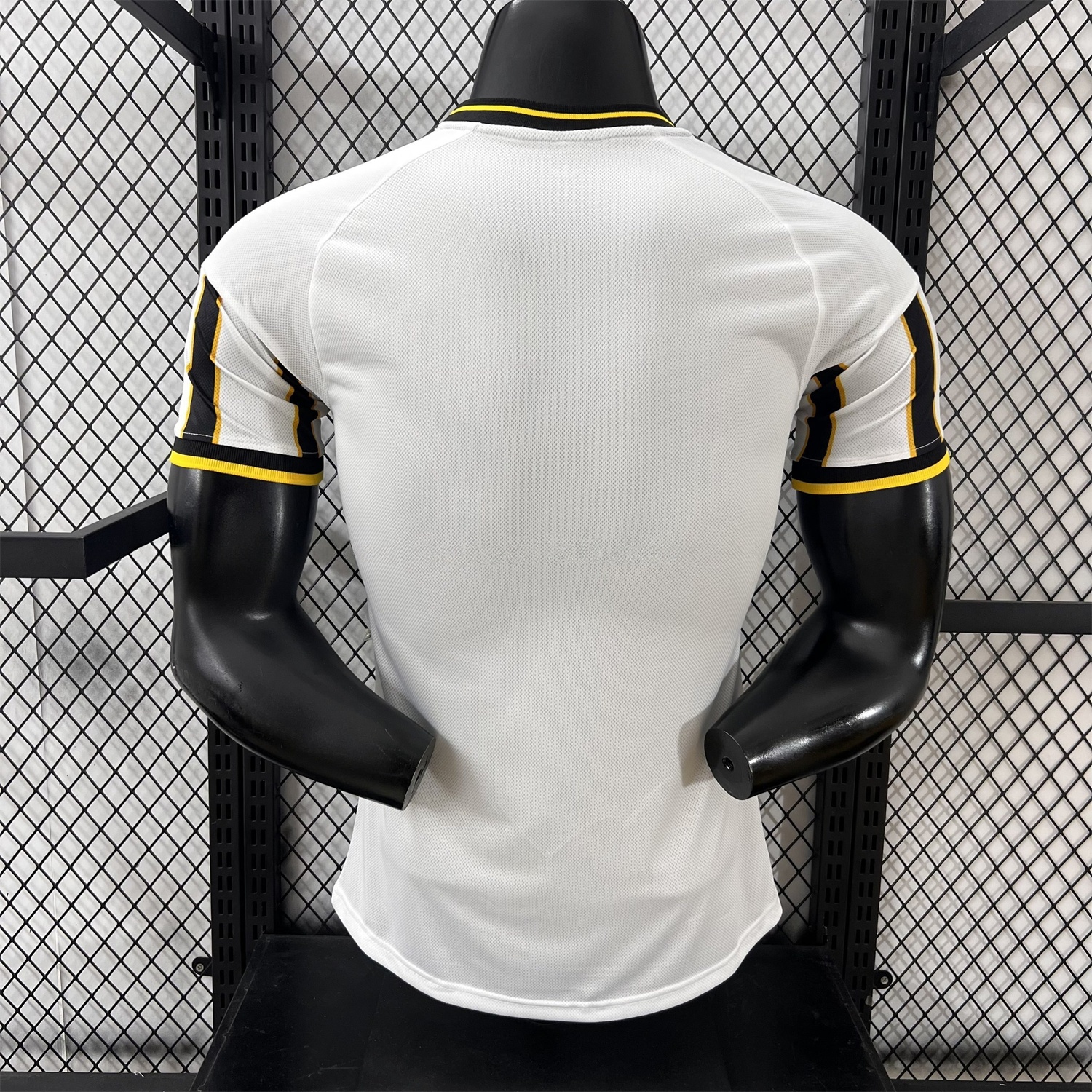 Boca Juniors 25-26 Black And White Stripes Jersey - Player Version - JerseysGala