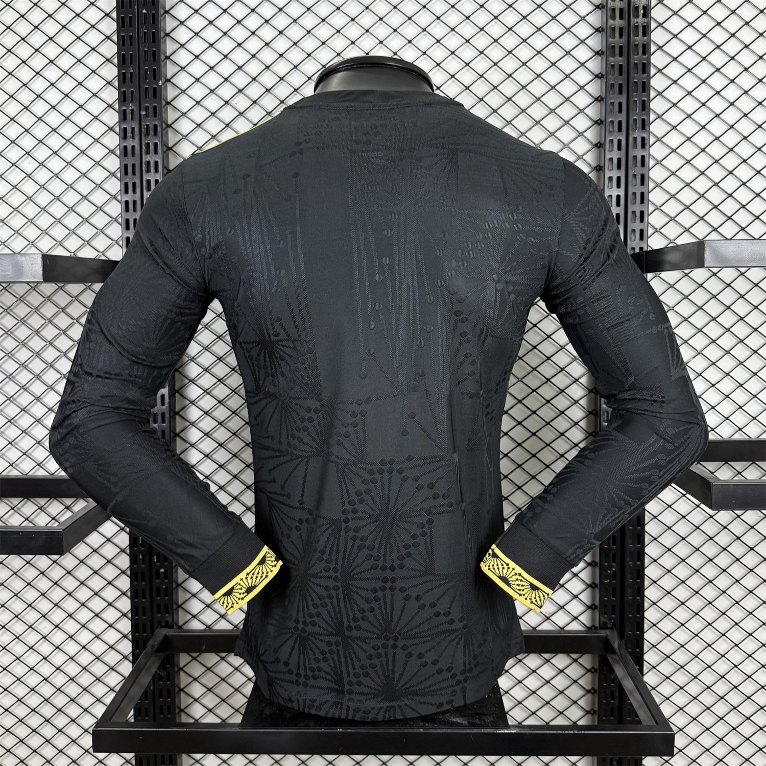 Mexico 2025 Gold Cup Black Long Sleeves Jersey - Player Version - JerseysGala