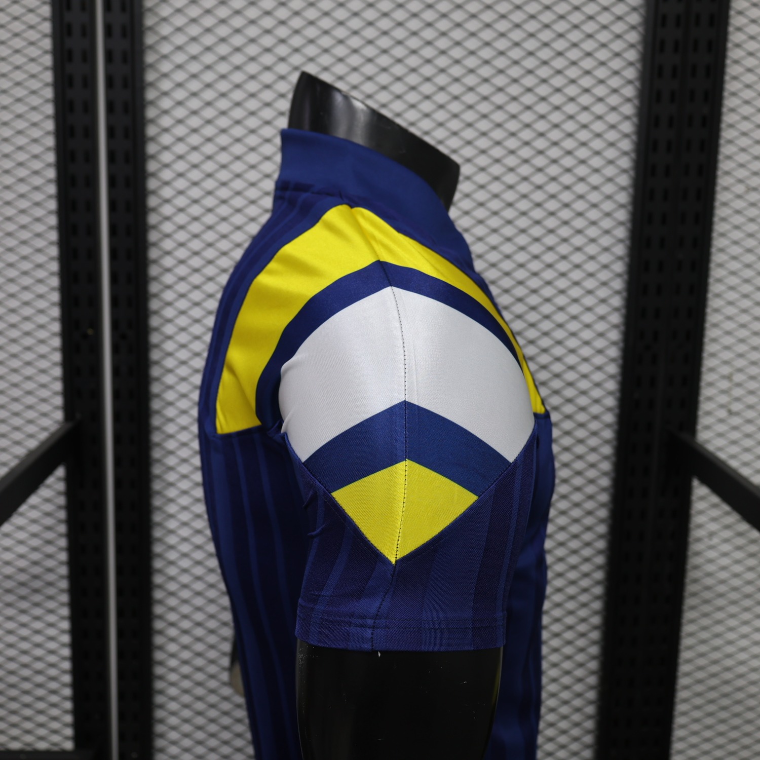 Boca Juniors 26-27 Blue Yellow Retro Style Casual Jersey - Player Version - JerseysGala